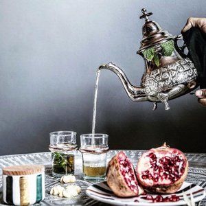 Real Moroccan Teapot Authentic from Casablance